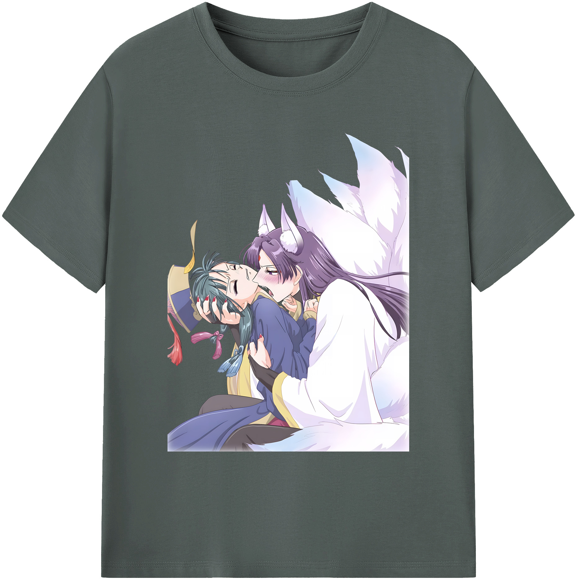 （画像用） 薬屋のひとりごと The Apothecary Diaries 綿100％ メンズ半袖Tシャツ｜肌触りやわらか＆通気性